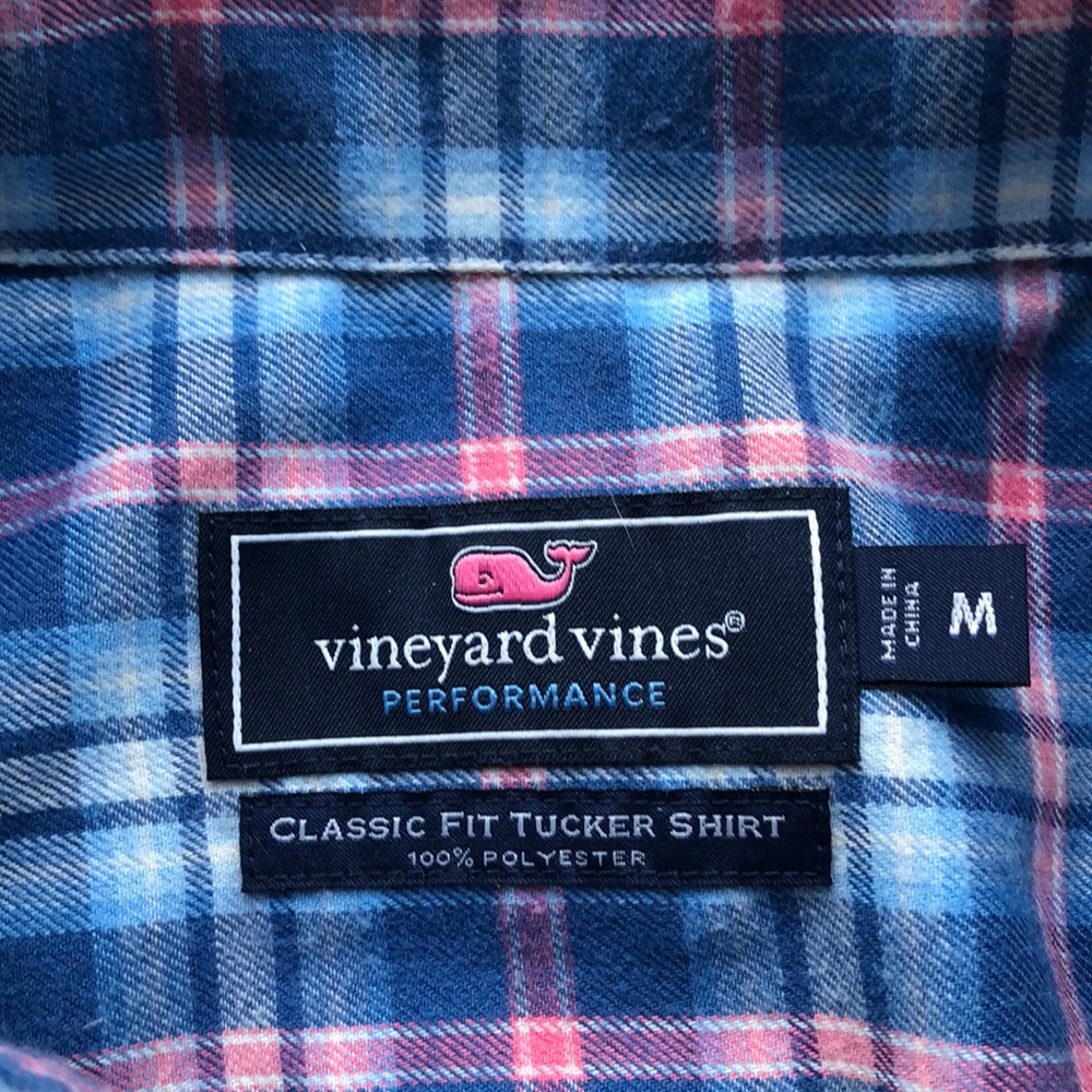 Vineyard Vines Performance Flannel Tucker Shirt